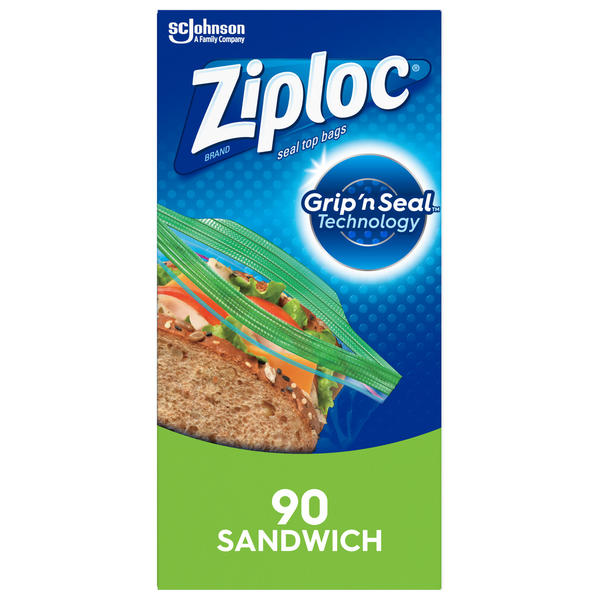 can ziploc sandwich bags be used in freezer